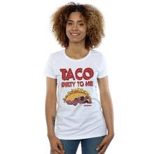 Marvel Womens/Ladies Deadpool Taco Dirty To Me Cotton TShirt (White)