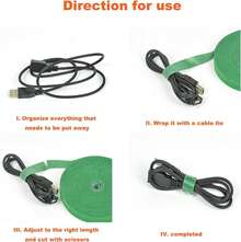 Reusable Climbing Plant Tape 12mm X 5m, Flat Tape, Nylon Planting Tape, Garden Tips, Tomato Plant Support, Garden Cable Ties. Reusable Climbing Plant Tape 12mm X 5m, Flat Tape, Nylon Planting Tape, Garden Tips, Tomato Plant Support, Garden Cable Ties. - 綠色 - 查看 6