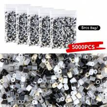 1000/2000/5000 piezas Cuentas de fusión mini de 2.6mm Cuentas de hierro de rompecabezas de píxeles Cuentas de fusión Manualidades hechas a mano de alta calidad DIY