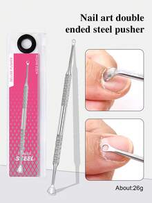 High Quality Cuticle Pusher, Double-Ended Slanted Cuticle Nipper, Nail Care Tool For Manicure, Essential For Nail Technicians - Multicolor - View 18