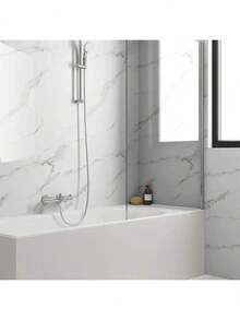 Papel de parede autoadesivo em vinil com estampa de mármore (1 rolo). Ideal para mesas, bancadas de cozinha, armários, guarda-roupas, mesas de jantar e outras decorações de casa. Perfeito para decorar quartos e salas de estar. Fácil de aplicar e remover, ideal para decoração de paredes.