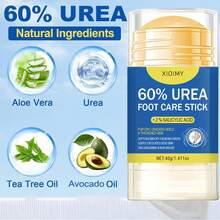 Xioimy 60% Urea Multi-Purpose Foot Cream - Tea Tree Anti-Crack Moisturizing, Natural Ingredient Formula, Nourishing Skin, Suitable For Extremely Dry Cracked Heels (A Moisturizing Cream That Can Be Used On Hands, Elbows, And Feet)