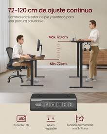 Home Office Desks - 黑色 - 查看 3