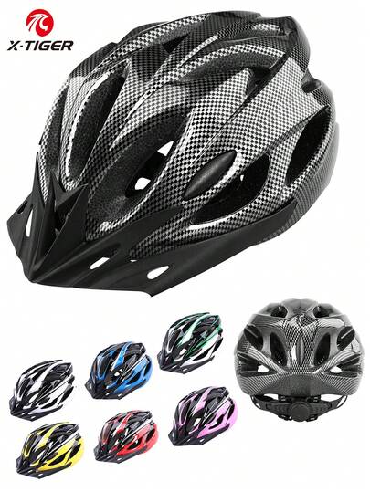 X-TIGER PMT New Cycling Helmet Lightweight Ventilated Comfort Lining Riding Safety Head Protection For Men And Women MTB Bike Helmet