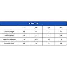 少女海洋生物印花图案 T 恤，适合女孩短袖 T 恤，少女夏季上衣圆领衬衫，适合上学、度假和购物服装 - 白色 - 查看 4