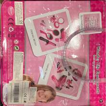 Hairdressing And Vanity Handbag Beauty Girls Styling Toy Set - Pink - View 9