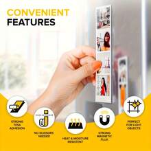 2 卷 39.4 英寸超强磁带 - 易于切割并粘贴在冰箱、白板等上，带有高粘性橡胶条，是办公室、教学、家居装饰配件的优质选择 | 耐用橡胶磁性贴纸，磁带