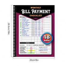 Manual de gestión de pagos de facturas: un libro para registrar facturas, pagos, ahorros y presupuestos. Adecuado para estudiantes, familias, empresas y negocios, es un regalo ideal para Halloween, Nochebuena y Año Nuevo.