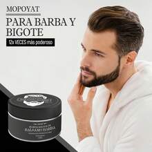 3pcs Balsamo Para La Barba,Bálsamo para el cuidado de la barba : Bálsamo para el cuidado diario de la barba que limpia en profundidad e hidrata. Fórmula clásica suave, sin alcohol. Oferta por tiempo limitado. - Negro - Ver 2