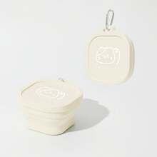 1pc 400ml Collapsible Pet Bowl With Lid, Leak-Proof Travel Dog Bowl For Outdoor Camping & Hiking, Holds Food & Water (100g Lightweight), Easy To Clean & Heat Resistant - Multicolor - View 11