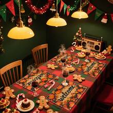 1pc/4pcs/6pcs/100pcs Autumn Thanksgiving Pumpkin Pattern Printed Placemats, Heat-Insulating Placemats, Suitable For Home Decoration, Holiday Dining, Kitchen And Party Decoration, Party Placemats, Can Be Given As Thanksgiving Gifts - Multicolor - View 2