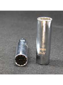 Universal Spark Plug Socket Spark Plug Wrench Magnetic 12 Angle Thin Wall For 14mm 16mm Spark Plug Removal Auto Repair Tool