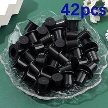 Blaue, rosa, schwarze Acrylhüte, Perlen & Perlenauswahl, Weinflaschen, Weihnachtsbaum-Puppen, Schneemann-Dekorationen, verwendet für DIY Schneemann-Zylinder, Weihnachtsfeiern, Geburtstagsfeiern, Hochzeiten, Familienfeiern, Weihnachten, Thanksgiving, Halloween, Weihnachtsabend-Dekorationsaccessoires