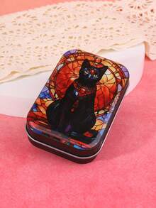 1 Piece Of SMT Tinplate Storage Box, Tobacco Box, Multifunctional Desktop Storage Box