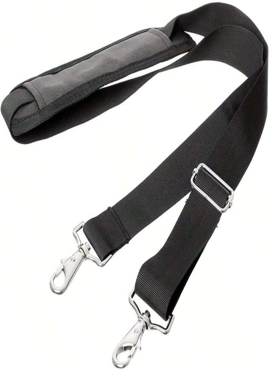 Luggage Duffel Bag Adjustable Shoulder Strap With Pad | Replacement Strap For Laptop & Travel Bags