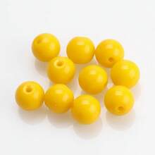 50颗8毫米彩色光滑玻璃珠，DIY材料，可用于制作手链、项链、鞋子、帽子、包包、钥匙扣、手机挂件等。 - 8mm光珠(50顆) - 查看 23