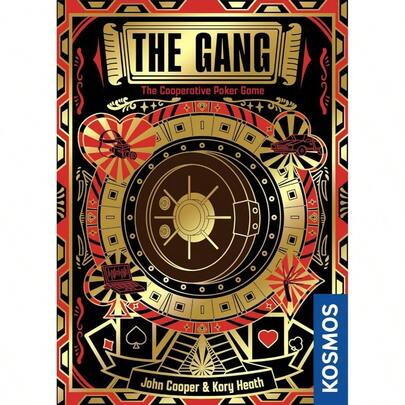 Gang Co - Operative Poker Family Game Night Strategy Game Ages 10+