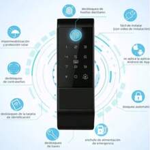 Chapa Cerradura Inteligente Electrónica Exterior Impermeable - Unitalla - Ver 3