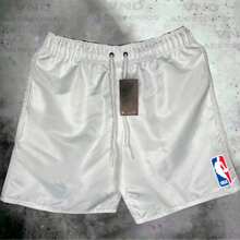 Bermuda Short Mauricinho Tectel Sport Running Gym Immediate Shipping - BASKETBALL NB - 白色標誌 - 查看 1