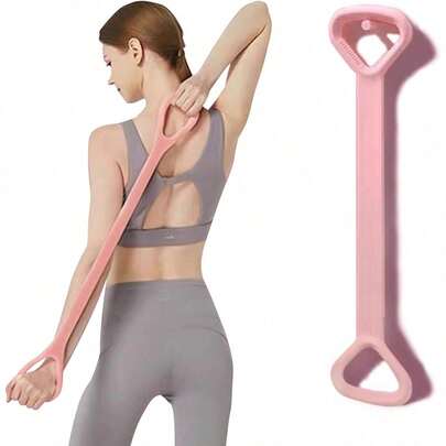 Figure 8 Resistance Band, Elastic Band, Stretch Bands, For Arm,Shoulder, Back,Leg Stretching, Upper Body Workout Equipment, Portable Home Office Elastic Ropes For Yoga, Pilates