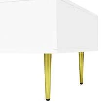 Television Stands & Entertainment Centers - White + MDF - View 10