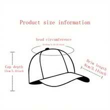 Urban Style Fashion Versatile Retro Baseball Cap For Men,  Outdoor American Style Cap For Women - Xám - Xem 4