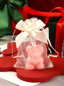 Bougies ours, décorations de Noël, décoration créative pour chambre à coucher, décoration de salon, bougies parfumées pour la Saint-Valentin, idéales pour la décoration de Noël, de fête, de fête, les dîners aux chandelles, la création d'ambiances intérieures, les mariages, la décoration de table et les salles de réception. La Saint-Valentin répond à la fois à un besoin de signification rituelle et de sentiment de sécurité. Cadeaux de Noël.