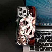 Funda de Teléfono Anime Japonés Hellsing Ultimate para 17, 16e, 16, 15, 14, 13, 12, 11,, Pro X XR XSMAX 8, Plus - Cubierta Trasera Mate Anticaídas, Mercancía de Anime,Accesorioóvil,Tema de Hellsing,Cultura,Caja Moldeada por Inyección,Carcasa de Teléfono Duradera,Funda Protectora para Teléfono,Coleccionistas,Amantes del Art17 17promax - Negro - Ver 5