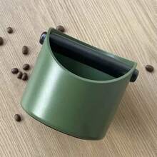 Non-Slip Black/Green ABS Coffee Tamper With Removable Tamping Rod - Coffee Ground Dust Box, Essential Household Coffee Tool For A Clean Workspace | Stylish Design | Easy To Clean Container, Perfect Choice For Coffee Bar - Multicolor - View 15