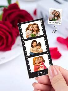 定制“我爱我的女朋友”脸部钥匙扣，可定制照片和文字，情人节礼物，女友照片钥匙扣，女友照片亚克力钥匙扣，送给男友的礼物，情侣照片肖像钥匙扣，“我爱我的女朋友”钥匙扣，情人节送给男友的礼物，照片钥匙扣，情侣钥匙扣，情人节送给他的礼物，情侣钥匙扣礼物 - 彩色 - 查看 11