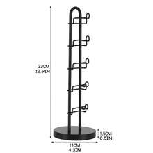 1pc Eyewear Display Stand, Fashion Glasses Storage Rack, Glasses Holder, Display Bracket, Metal Frame With Wooden Base Glasses Rack, Glasses Holder, Fashion Glasses Rack, Eyewear Storage Rack, Suitable For Home Bedroom, Table, Desk, Vanity, Etc. - Multicolor - View 10