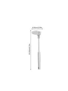 1/10件套不锈钢厨房用具套装，小锅铲，空心铲，汤勺，滤勺，烹饪工具 - 銀色 - 查看 13