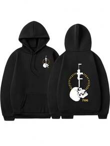 2025 Men's And Women's Fashion Trendss Brand Hoodie Casual Outdoor Top Hoodie Gbrs Vorw ä Rts Beobachtungen Gruppe Hoodie (3)1 - 黑色 - 查看 1