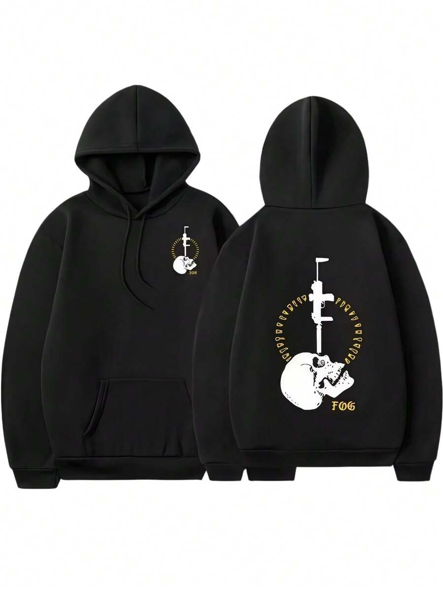 2025 Men's And Women's Fashion Trendss Brand Hoodie Casual Outdoor Top Hoodie Gbrs Vorw ä Rts Beobachtungen Gruppe Hoodie (3)1 - 黑色 - 查看 1