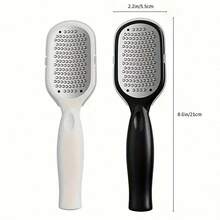 Set Of 2 Hypoallergenic Metal Foot Files And Scrapers - Perfect For Smoothing And Cleaning Dry Skin, Great For Removing Thick Skin, Essential Foot Care Tools | Hypoallergenic Foot Care | Sturdy Foot Care Instruments - 2 Multi-color - View 3