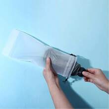 1/10pcs Matte Translucent Plastic Bag, Umbrella Storage Bag, Reusable Portable Umbrella Drawstring Storage Cover, Home Storage Organizer Umbrella Storage Bag, Waterproof Drawstring Bag, For Outdoor Storage, Car Harness Cover, Bag, Umbrella Cover, Umbrella Bag, Semi Transparent Bag