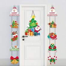 10pcs Merry Christmas Banner - The Ultimate Christmas Party Decoration For Indoor And Outdoor Doors And Walls, [Limited Time Offer!]