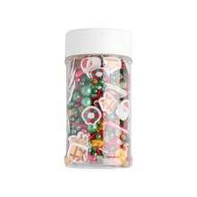 Paillettes de Noël pour la décoration de gâteaux, étoiles d'arbre de Noël, perles rouges. Paillettes de fête de Noël pour les décorations de cupcakes, biscuits, glaces. - Multicolore - Voir 5