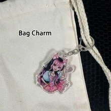 Katseye Keychain, Kpop Fans Merch Goods, Cartoon Cute Keychain, 2D Acrylic Flat Keychain, Bag Pendant Keychain, Collection Gift, Valentine's Day Gift, Birthday Gift