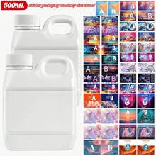 20ml/50ml/100ml/250ml/500ml/1000ml Resina epoxi transparente AB, apta para manualidades DIY, joyería, sellado, vaciado de barras, arte, joyería, relación 1:1, curado rápido sin burbujas, alta dureza, curado de 12-24 horas, incluye guantes y herramientas, excelente para regalos de graduación