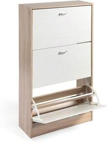 Entryway Shoe Organizers - màu trắng xám - Xem 2