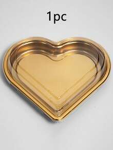 10/5/1 包心形塑料托盘，带盖 - 可重复使用大容量零食容器，适用于水果、寿司、蔬菜、沙拉、奶酪拼盘和派对 - 圣诞节、情人节、复活节、母亲节、父亲节、毕业典礼等场合的完美礼物，派对开胃菜收纳盒 | 优雅呈现 | 便捷收纳方案，食物盛放托盘，圣诞节最佳之选