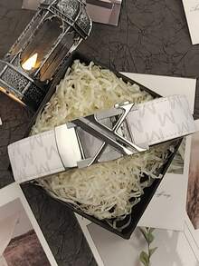 Hochwertige Ledergürtel für Herren, lässiger Business-Gürtel mit Automatikschnalle, geeignet für Sommer, Schule, Geschäft, Geschenk für Freund/Ehemann/Vater, Alltag, Mode, Teenager, Outdoor, Urlaub, Sport, Reise, Boho-Stil, Retro-Herbst, Herbst, Herbst-/Winteraccessoire für Halloween, geeignet für Teenager, Jugendliche, Herren, Lässig, Outdoor, Sport, Urlaub, Abschlussgeschenk, Geburtstag, Alltag