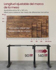Home Office Desks - 黑色 - 查看 2