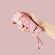 1pc Portable Mini Pocket Umbrella, Folding Umbrella For Rainy And Sunny Days, Mini Pocket Waterproof Portable Travel Umbrella, Parasol For Women With UV Protection, 2-In-1 Mini 60% Folding, Ultra-Light And Compact, Mini Travel Umbrella, Compact And Portable Umbrella For Sunny And Rainy Days, Sun Protection, 99% UV Protection, Suitable For Men And Women, Durable Structure, Sun And Rain Protection, A Must-Have For Back-To-School Season And Travel