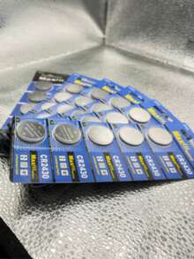 Pilas alcalinas de botón de larga duración paquete económico BA040 - 3V - Ver 3