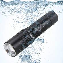 600.000 LM amphibische LED Tauchlampe, Unterwasser Tauchlampe mit IPX8 Wasserdichtigkeit, professionelle Hochleistungs-Tauchlampe, 18650 wiederaufladbare Batterie, 12 Stunden Laufzeit, 800 m Tauchtief, geeignet für Angeln, Strandsuche und Unterwasseroperationen