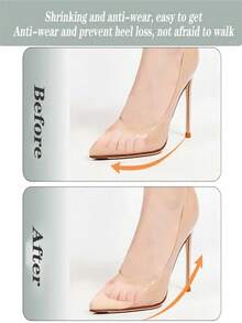 3 双可调节鞋头插入泡沫高跟鞋垫防滑前脚垫厚脚垫鞋垫男女适用 - 鞋頭塞 - 查看 2