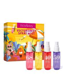 巴西系列喷雾 1/2/4 件套，带礼盒，限量版香薰室内、室外空气清新剂香味多层次增强幸福状态喷雾，持久自然清新迷人香精，释放优雅的里约热内卢香草椰子花香果香柑橘木质水生海洋香味，适合约会、派对、聚会、旅行、度假、居家、酒店、办公室，是送给家人、亲戚和朋友的理想礼物 - 彩色 - 查看 13