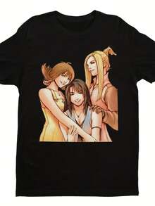 FF8 VIII Girls Heroines Premium Unisex T-Shirt Gifts For Him, Her,  Fans And Collectors - 黑色5 - 查看 1